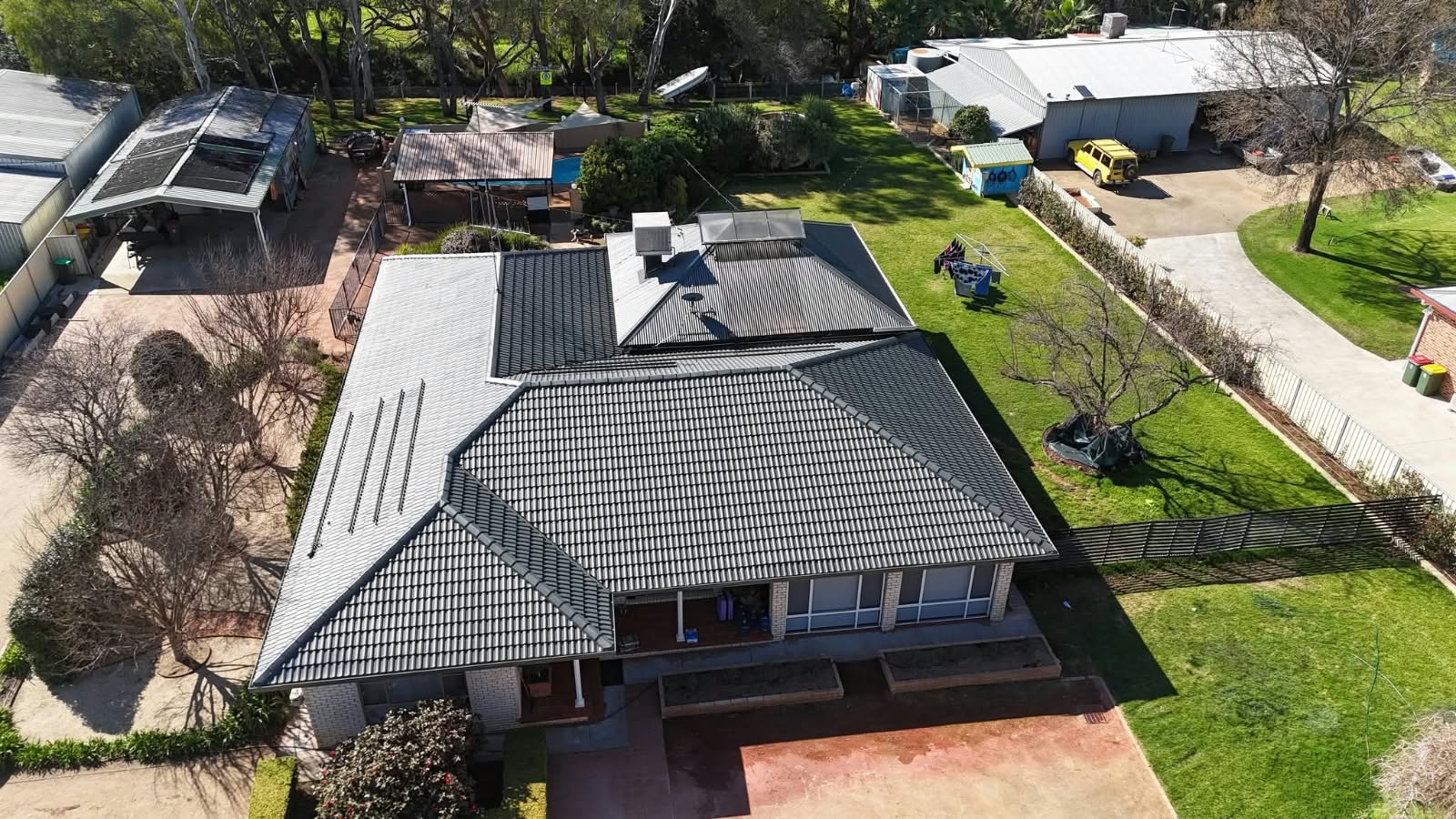 Full tile restoration, after restoration